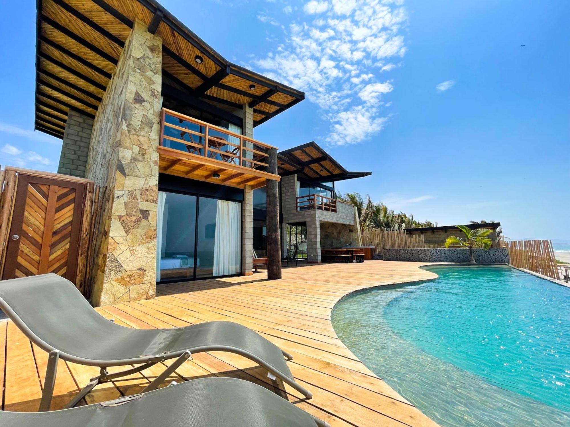 Diem Vichayito Beachfront Eco-Luxury 客房 照片